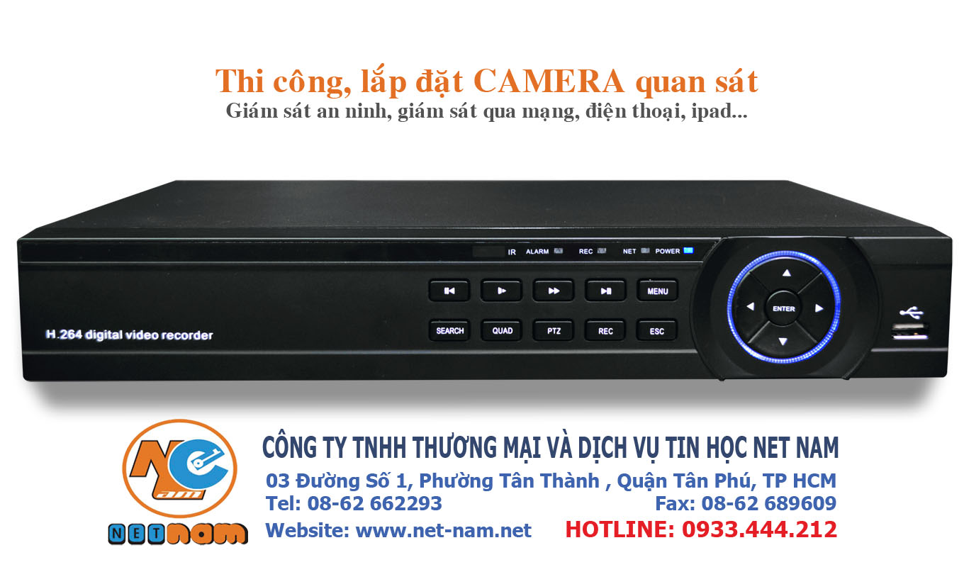 DVR VS-4204HZ - Công Ty TNHH Thương Mại Và Dịch Vụ Tin Học Net Nam